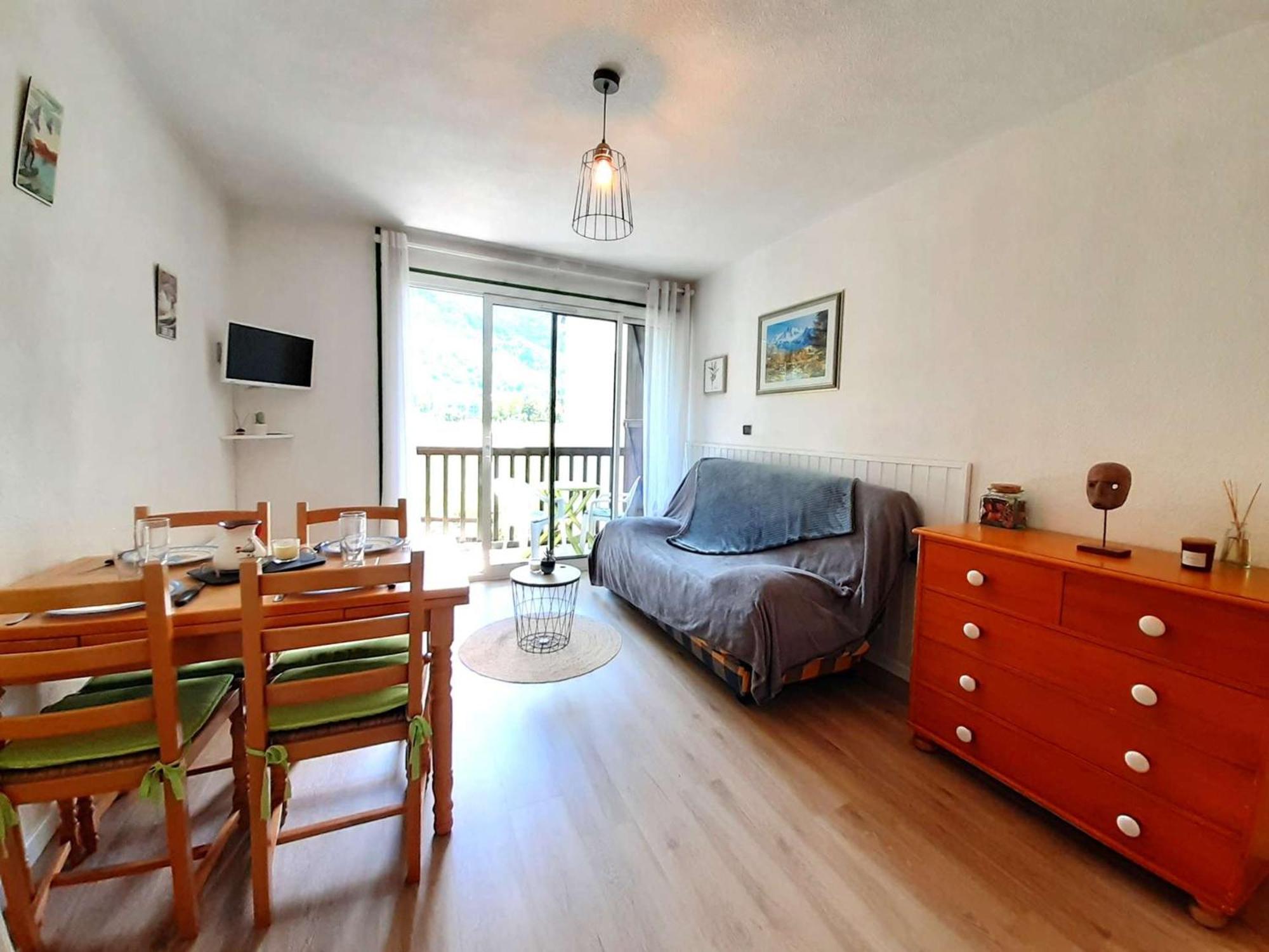 T2 A Vielle-Aure, 4 Pers, Balcon Sud, Parking, Kitchenette Equipee, Proche Commodites - Fr-1-457-325 Kültér fotó