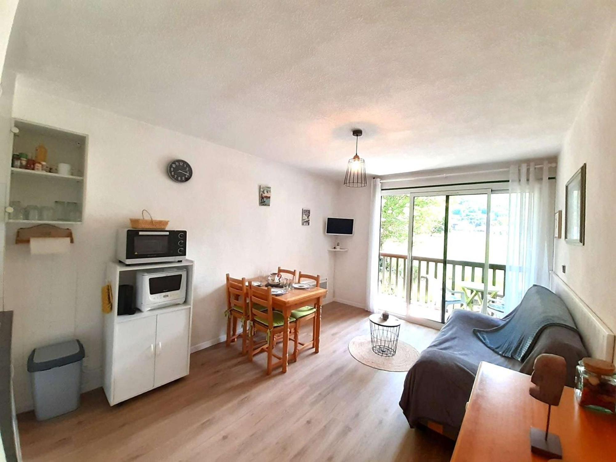 T2 A Vielle-Aure, 4 Pers, Balcon Sud, Parking, Kitchenette Equipee, Proche Commodites - Fr-1-457-325 Kültér fotó