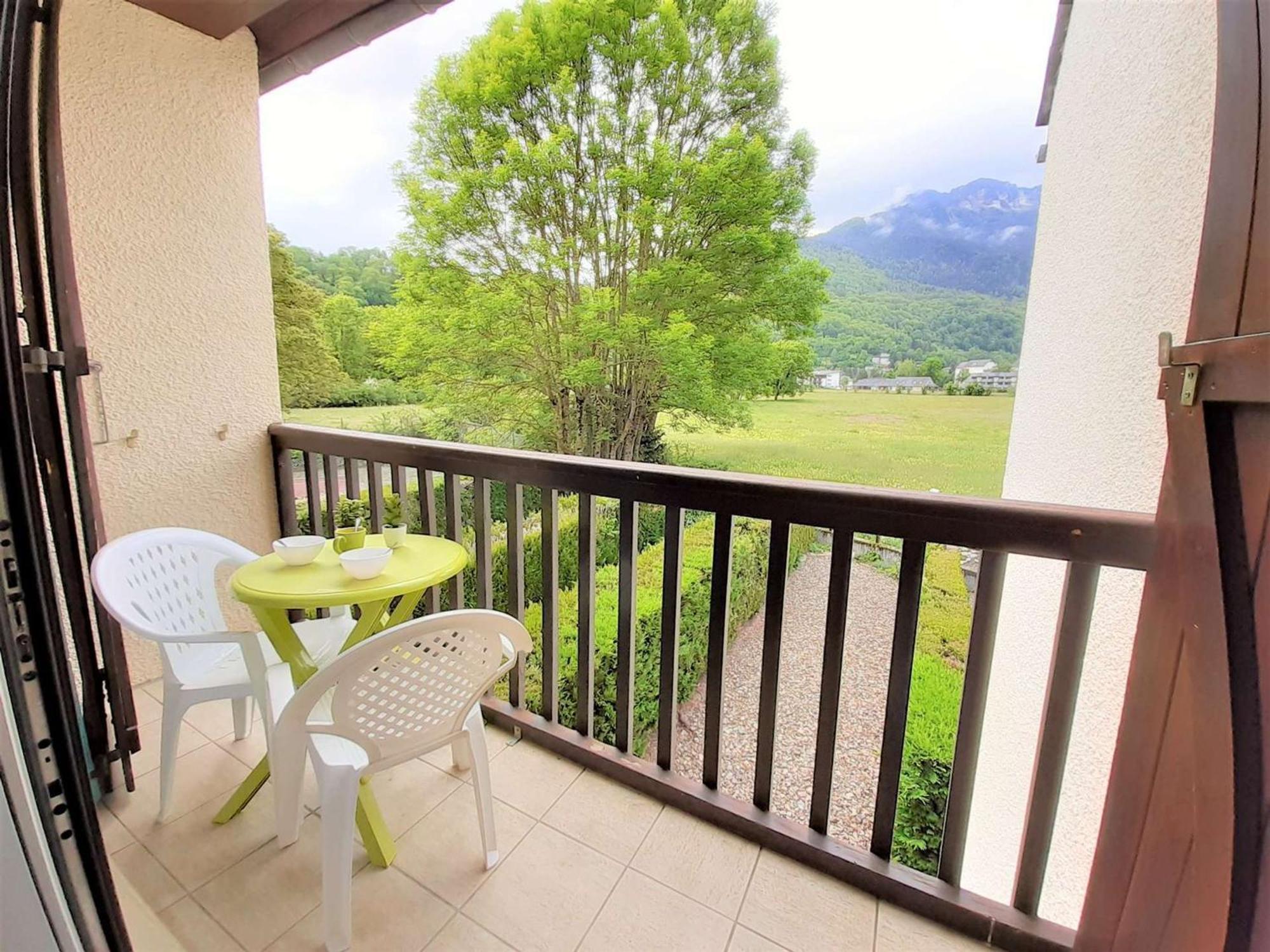 T2 A Vielle-Aure, 4 Pers, Balcon Sud, Parking, Kitchenette Equipee, Proche Commodites - Fr-1-457-325 Kültér fotó